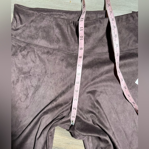 NWT Faux Suede Shale Leggings- Large - Picture 5 of 11
